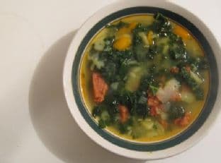 Caldo Verde - Portuguese Kale Soup