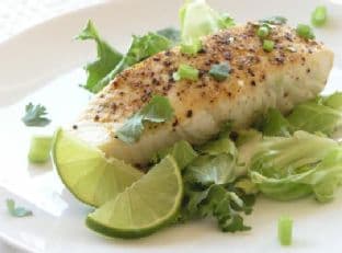 Cilantro Lime Halibut