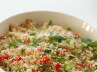 Moroccan Couscous and Chickpea Salad