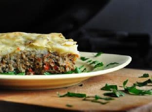 Vegetarian Mushroom Shepherd's Pie