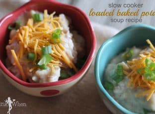 Slow Cooker Baked Potato Soup