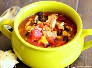 Slow Cooker Chicken Taco Soup