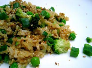 Cauliflower, Brown Rice, and Vegetable Fried Rice